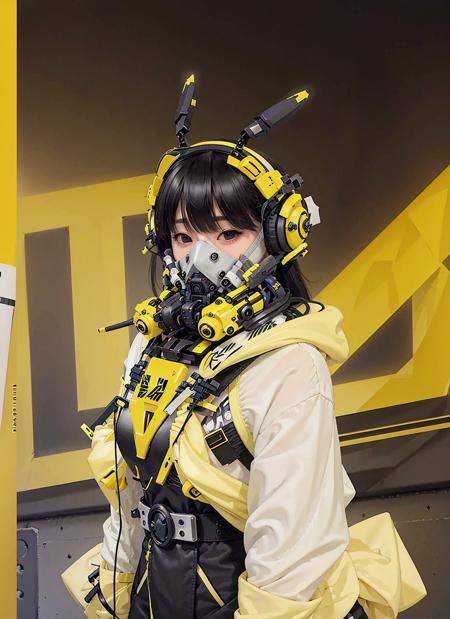 15744-3604950295-masterpiece, realistic, 1 woman, in a yellow full coverage VR - techpunkmask with smallish antenna, (wearing black oversized jac.png